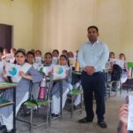 विश्व पृथ्वी दिवस पर सरस्वती बालिका विद्या मंदिर इंटर कॉलेज सुभाष पार्क में जागरूकता कार्यक्रम आयोजित